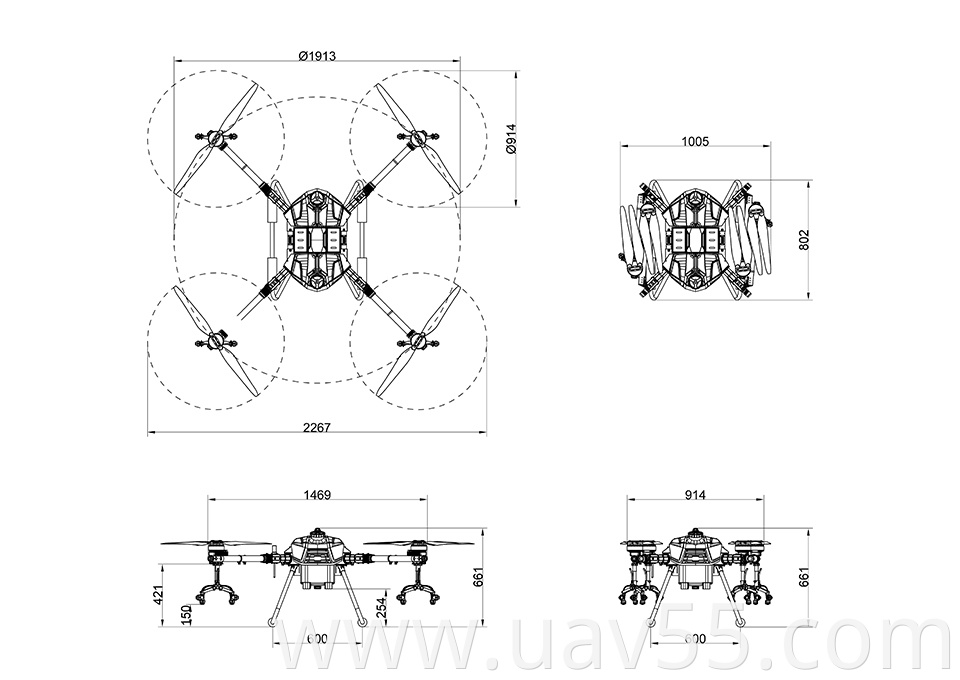 G20 Agricultural Drone Frame